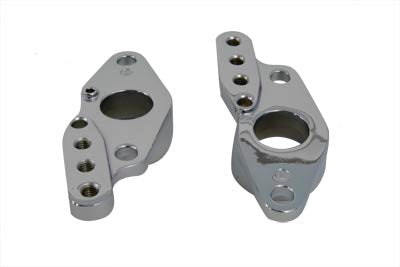 51-0992 - Swingarm Pivot Mount End Caps Chrome by V-Twin