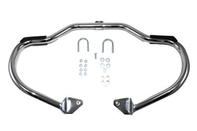 51-0997 - Chrome Front Engine Bar with Footpeg Pads by V-Twin