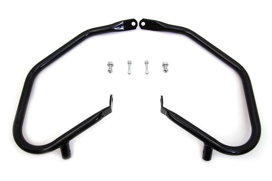 51-1064 - Black Comfort Style Rear Engine Bars by V-Twin