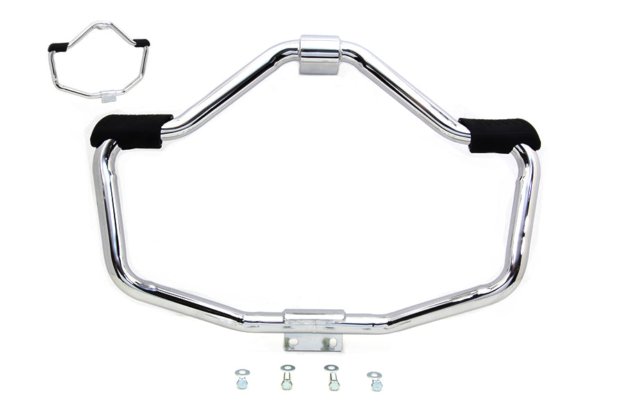 51-1334 - Front Engine Guard Chrome by V-Twin