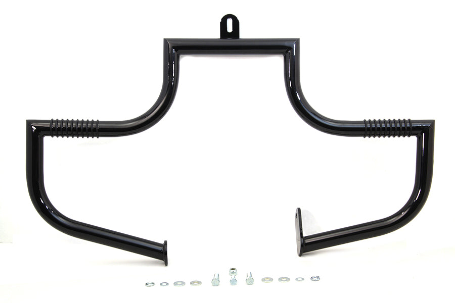 51-2052 - Black Front Engine Bar by V-Twin