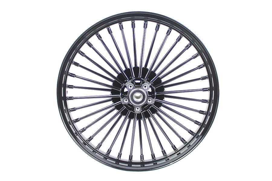 52-0002 - 21  Front Spoke Wheel Black by V-Twin