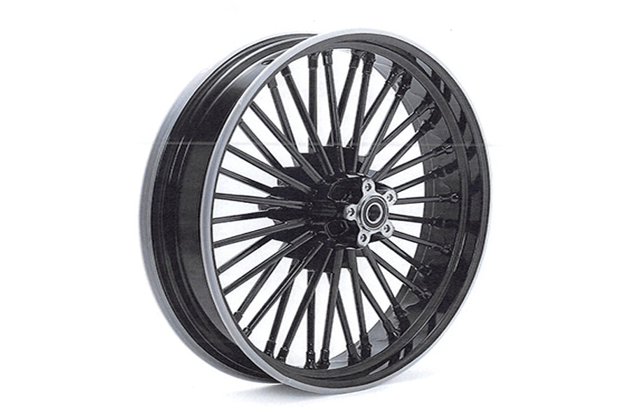 52-0003 - Front 16  x 3.15  x 36 Bespoke Wheel Gloss Black by V-Twin