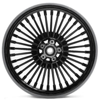 52-0008 - Rear 16  x 3.5  x 36 Bespoke Wheel Black by V-Twin