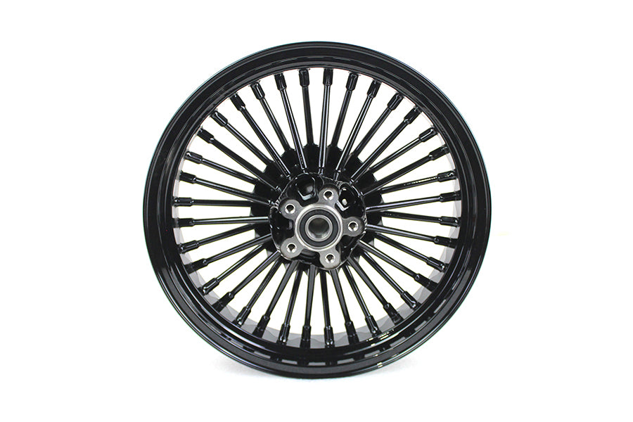 52-0008 - Rear 16  x 3.5  x 36 Bespoke Wheel Black by V-Twin