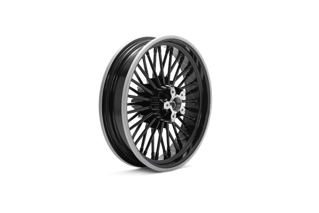 52-0012 - 16  x 3.5  x 36 Spoke Uni-Wheel Black by Duro