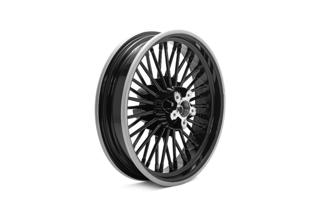52-0012 - 16  x 3.5  x 36 Spoke Uni-Wheel Black by Duro