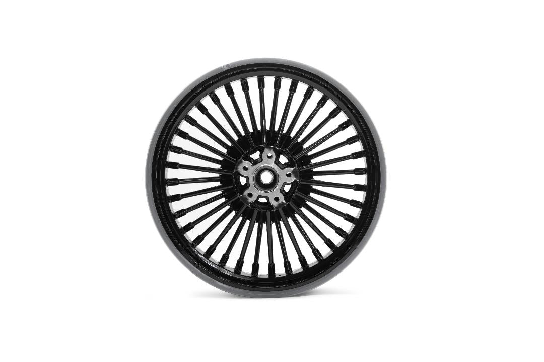52-0012 - 16  x 3.5  x 36 Spoke Uni-Wheel Black by Duro
