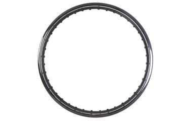 21 inch X 1.85 inch Rolled Edge Rim Black