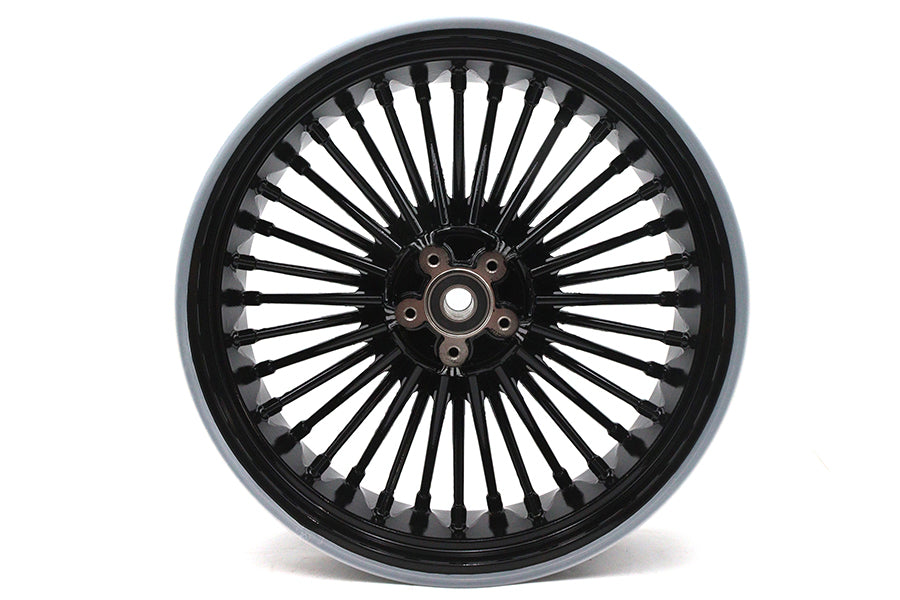 52-0034 - 18 inch X 5.5 inch Duro 36 Fat Spoke Rear Wheel Gloss Black by Duro