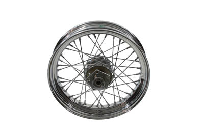 52-0126 - Rear or Front 16 inch x 3.50 inch Spoke Wheel by V-Twin