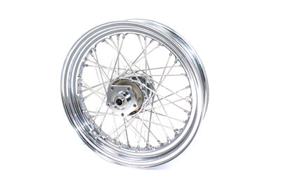 52-0132 - 16 inch x 3.00 inch Front Spoke Wheel by V-Twin