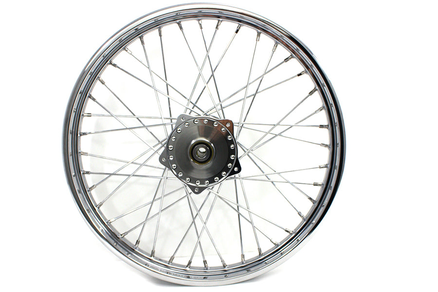 52-0161 - 21 inch x 1.85 inch Front Spoke Wheel by V-Twin