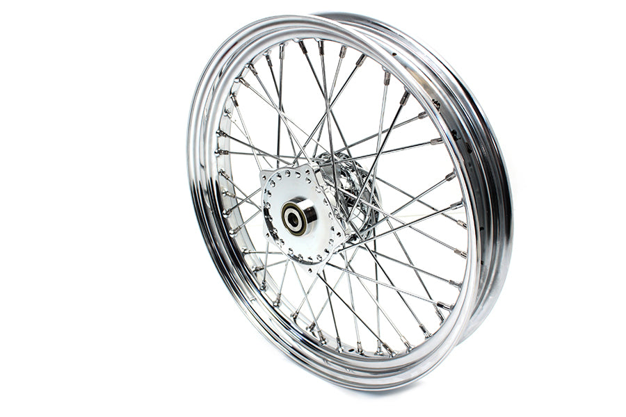 52-0165 - 19 inch x 2.50 inch Front Spoke Wheel by V-Twin