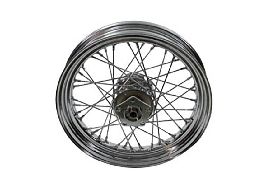 52-0167 - 16 inch x 3.00 inch Rear Spoke Wheel by V-Twin