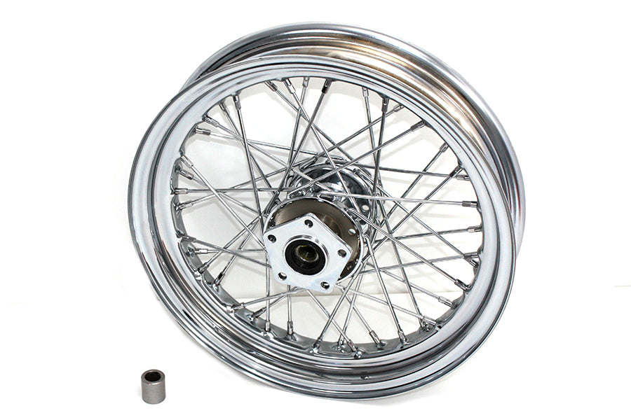 52-0175 - 16 inch x 3.00 inch Front Spoke Wheel by V-Twin