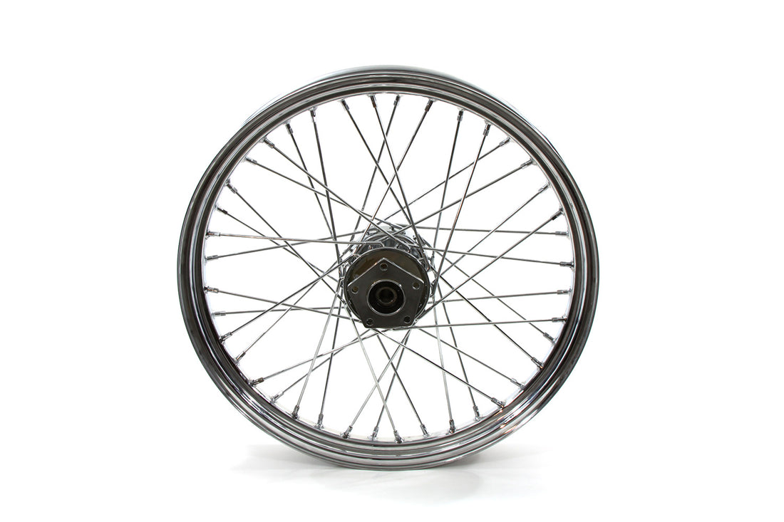 52-0185 - 21 inch x 2.15 inch Front Spoke Wheel by V-Twin