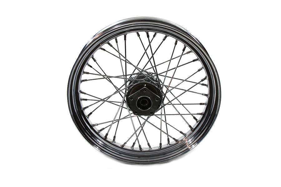 52-0199 - 18 inch x 2.50 inch Front Spoke Wheel by V-Twin