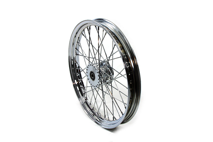 52-0200 - 21  x 2.15  Spool Front Wheel by V-Twin