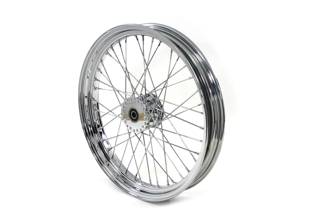 52-0231 - 23  x 3  Spool Front Wheel by V-Twin