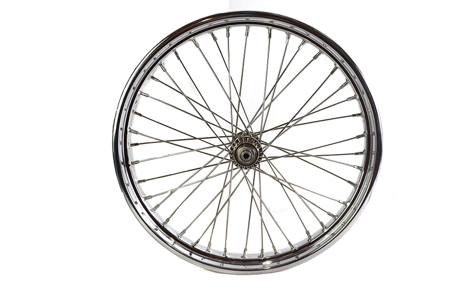 52-0311 - 21 inch WR Front Spool Wheel Chrome by V-Twin