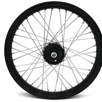 21 inch x 2.15 inch Front Star Spool Wheel Black