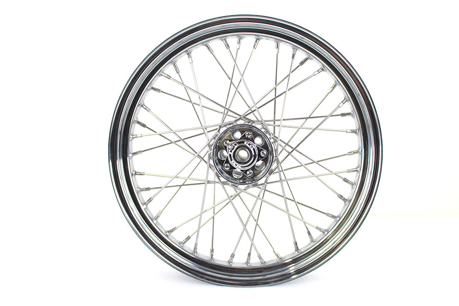 52-0431 - 19 inch x 3.00 inch Front or Rear Flat Track Wheel by V-Twin