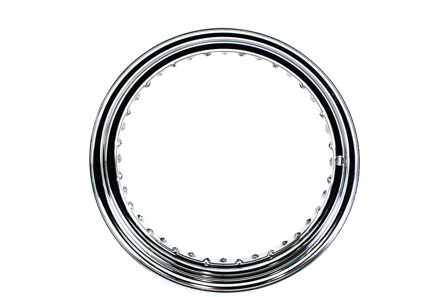 52-0433 - Kelsey Hayes Replica 16 inch x 3.00  inch Wheel Rim Chrome by V-Twin