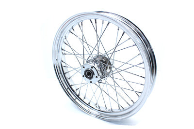 52-0489 - 21 inch x 3.25 inch Front Spoke Wheel by V-Twin