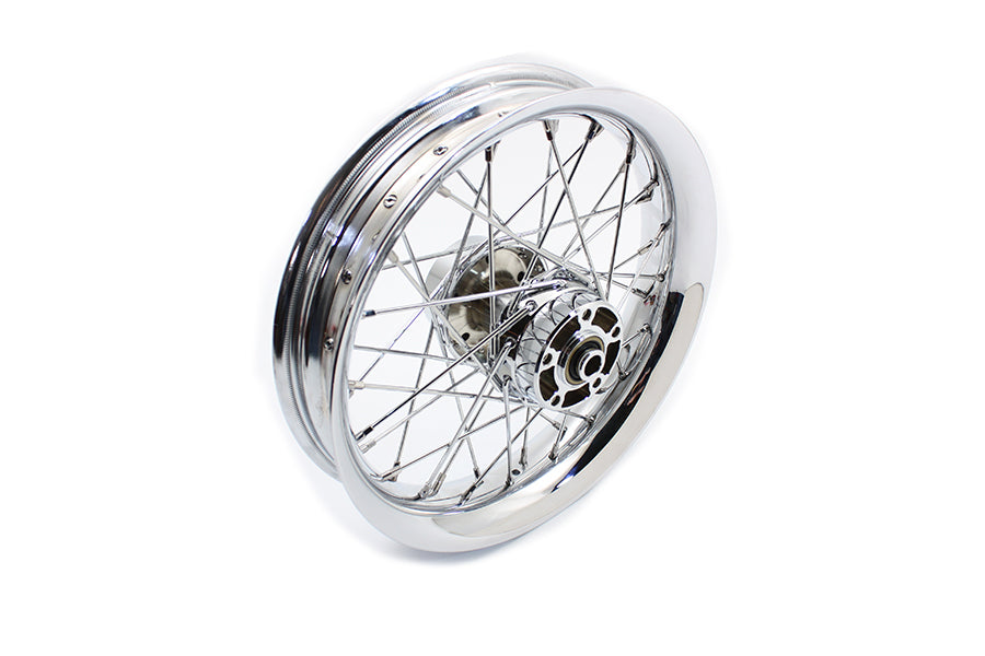52-0589 - 16 inch X 3.00 inch Rear Spoke Wheel by V-Twin