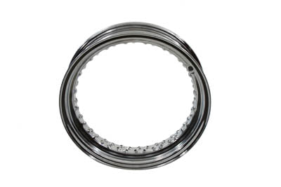 52-0705 - 16 inch x 4.00 inch Drop Center Chrome Wheel Rim by V-Twin