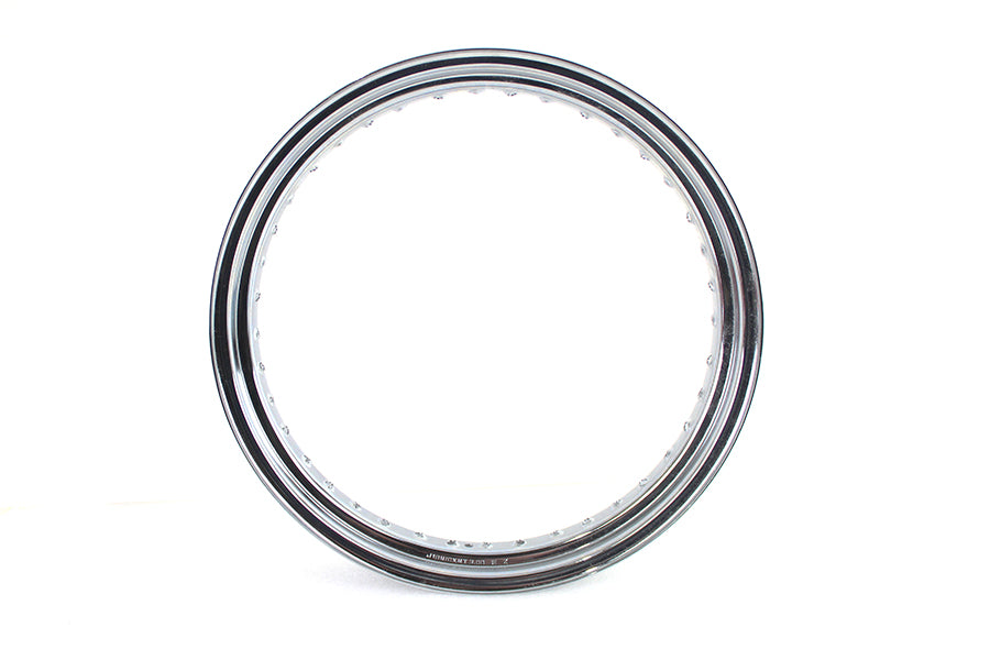 52-0764 - 18 inch X 3.00 inch Drop Center Chrome Wheel Rim by V-Twin