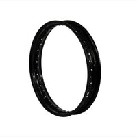 52-0785 - 18  x 2.15  Rolled Edge Rim Black by V-Twin