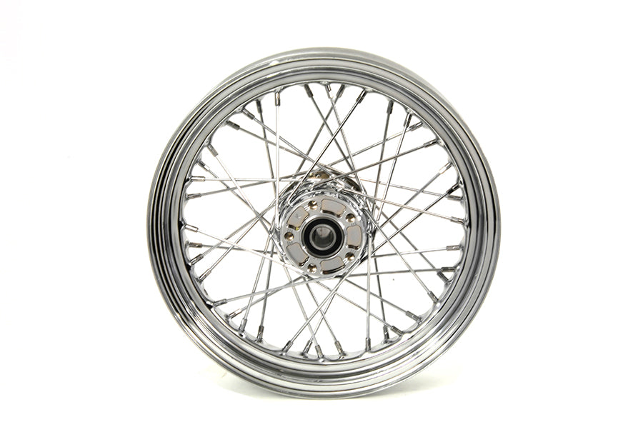 52-0789 - 16 inch x 3.00 inch Rear Spoke Wheel by V-Twin