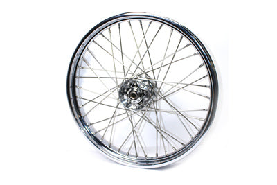 52-0802 - 21 inch x 2.15 inch Replica Front Spoke Wheel by V-Twin