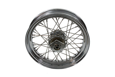 52-0808 - 16 inch x 3.00 inch Rear Spoke Wheel by V-Twin