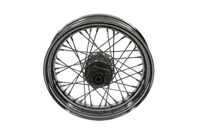 52-0809 - 16 inch x 3.00 inch Rear Spoke Wheel by V-Twin