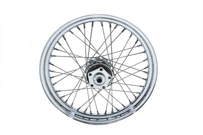 52-0812 - 19 inch x 2.50 inch Replica Front or Rear Spoke Wheel by V-Twin