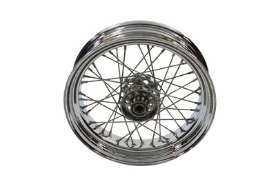 52-0832 - 16 inch x 4.00 inch Replica Rear Spoke Wheel by V-Twin