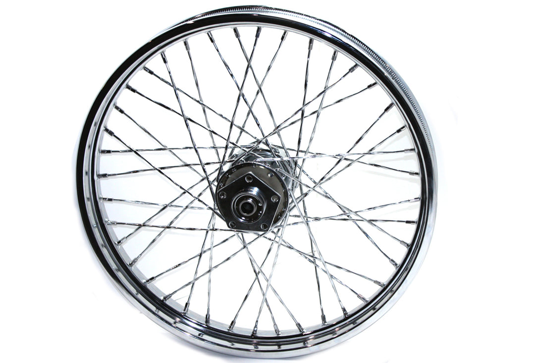 52-0844 - 21 inch x 2.15 inch Front Spoke Wheel by V-Twin