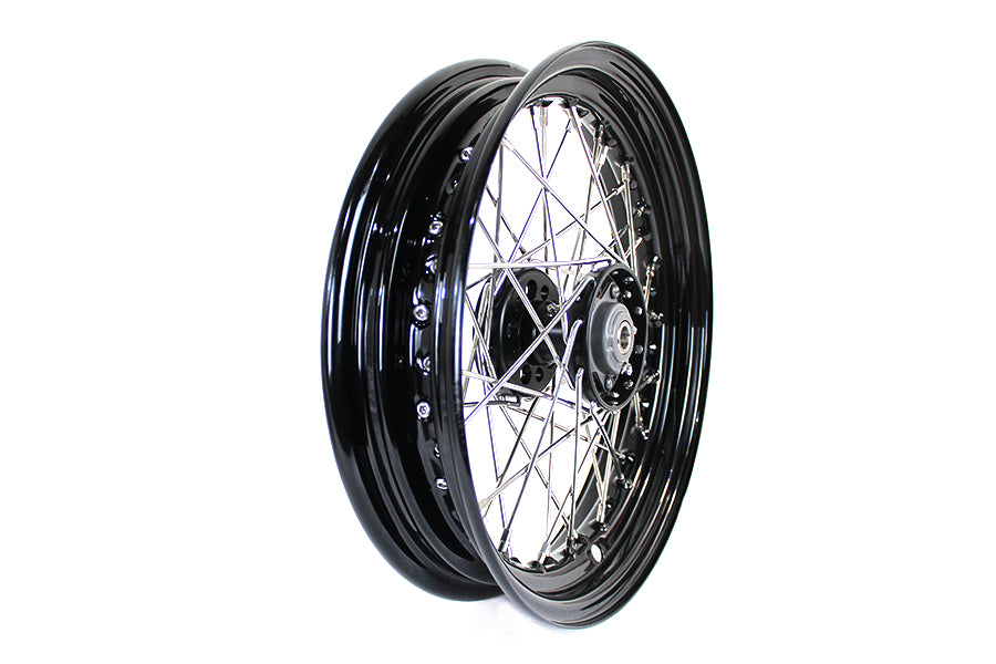 52-0866 - 16 inch X 3.00 inch Replica Front or Rear Spoke Wheel by V-Twin