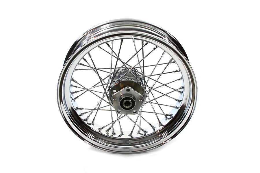 52-0935 - 16 inch x 4.00 inch Rear Spoke Wheel by V-Twin