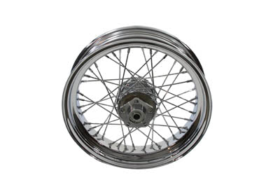 52-0937 - 16 inch x 4.00 inch Front or Rear Spoke Wheel by V-Twin