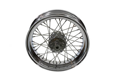 52-0938 - 16 inch x 4.00 inch Front or Rear Spoke Wheel by V-Twin
