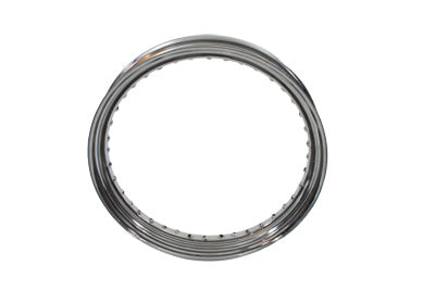 52-0977 - 19 inch X 2.50 inch Drop Center Chrome Wheel Rim by V-Twin