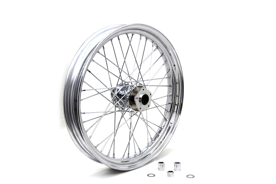 52-1033 - 23 inch x 3.00 inch Front Spoke Wheel by V-Twin