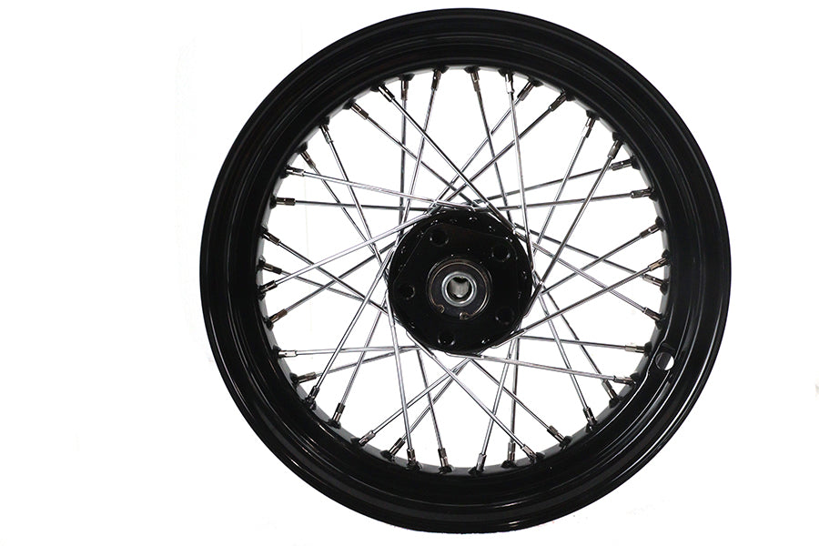 52-1072 - 16 inch x 3.00 inch Front or Rear Spoke Wheel by V-Twin