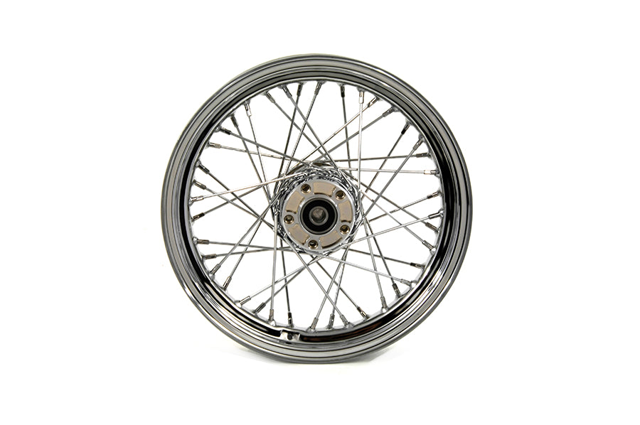 52-1080 - 16 inch x 3.00 inch Rear Spoke Wheel by V-Twin