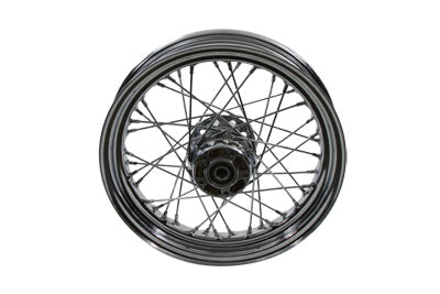 52-1092 - 16 inch x 3.00 inch Replica Front Spoked Wheel by V-Twin