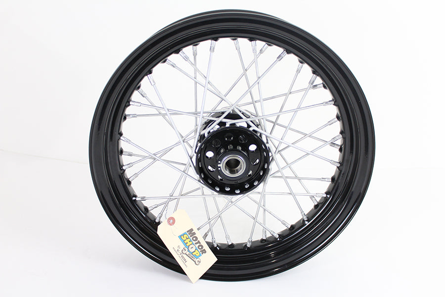 52-1275 - 16 inch x 3.00 inch Replica Front or Rear Spoke Wheel by V-Twin